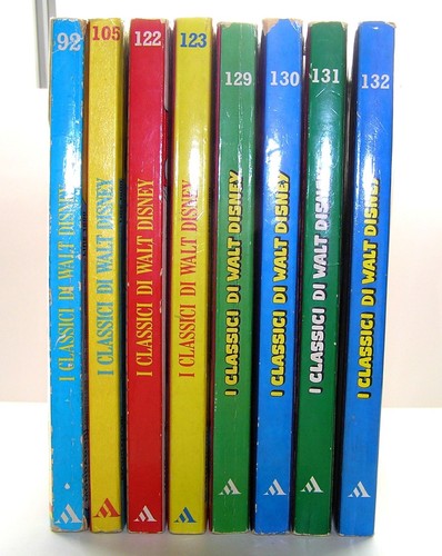Lotto classici walt - classici, di