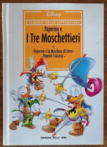 Paperino tre moschettieri - paperino,